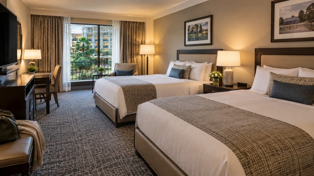 Opryland Hotel Rooms